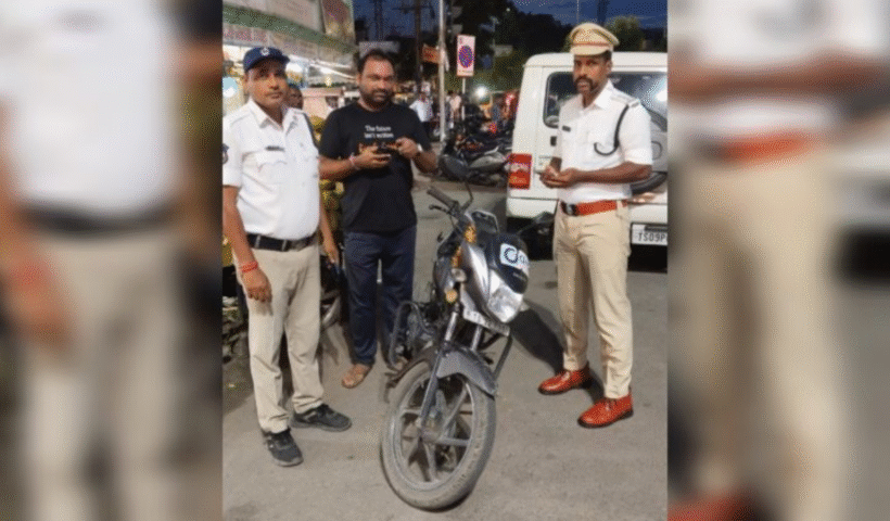 Karimnagar 120 bike challans