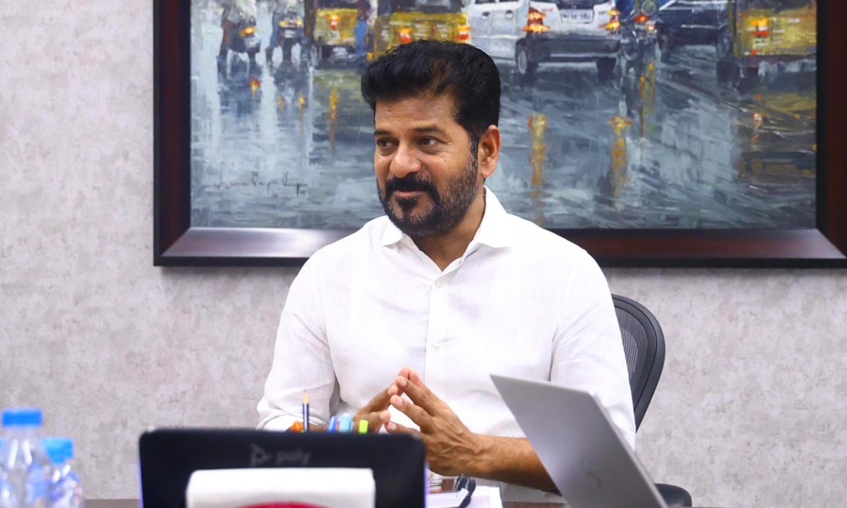 Revanth reddy delhi tour