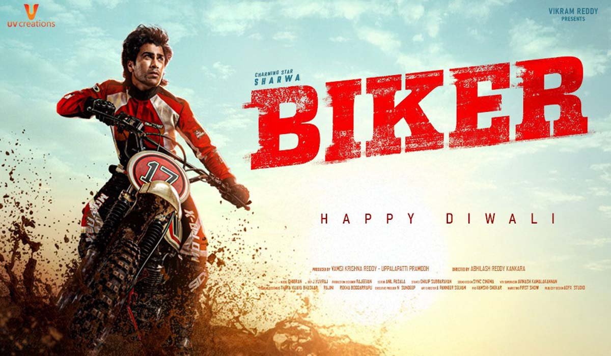 Sharwanands Biker First look Released
