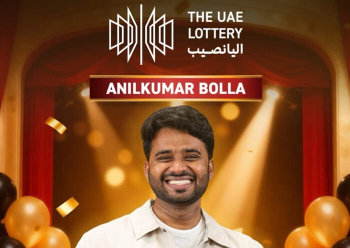 telugu youth wins rs.240 crore lottery in uae