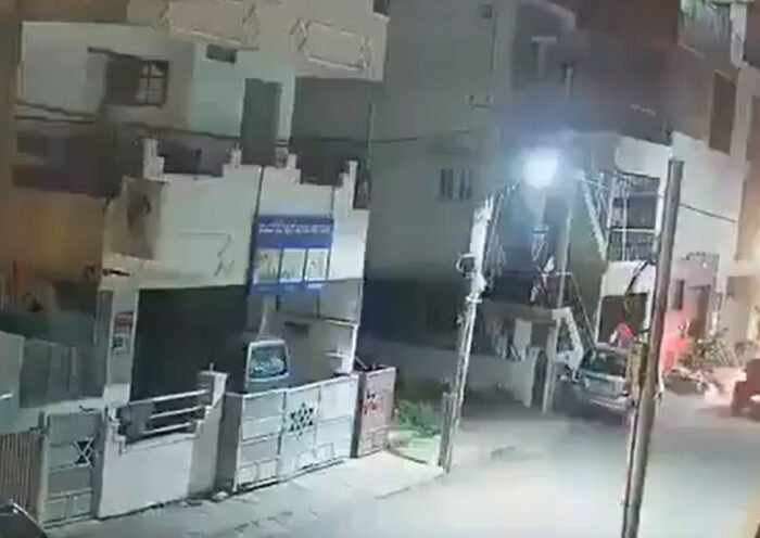 couple kills biker by hitting him with car in bengaluru