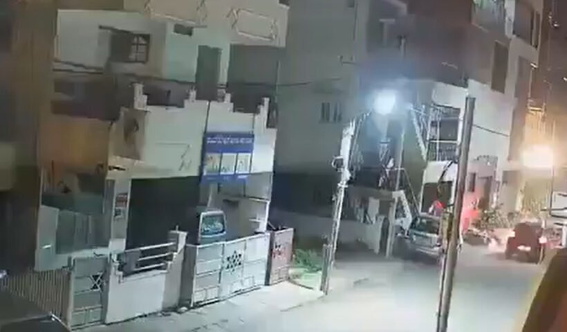 couple kills biker by hitting him with car in bengaluru