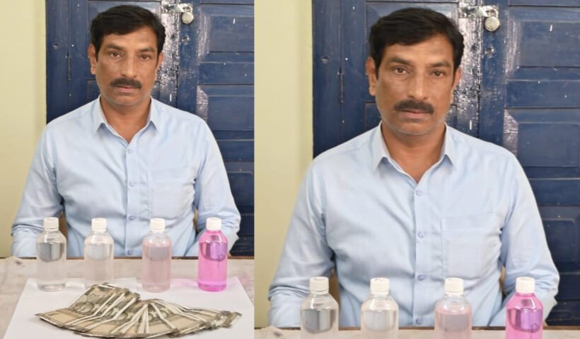 electricity AE caught while taking bribe in hyderabad