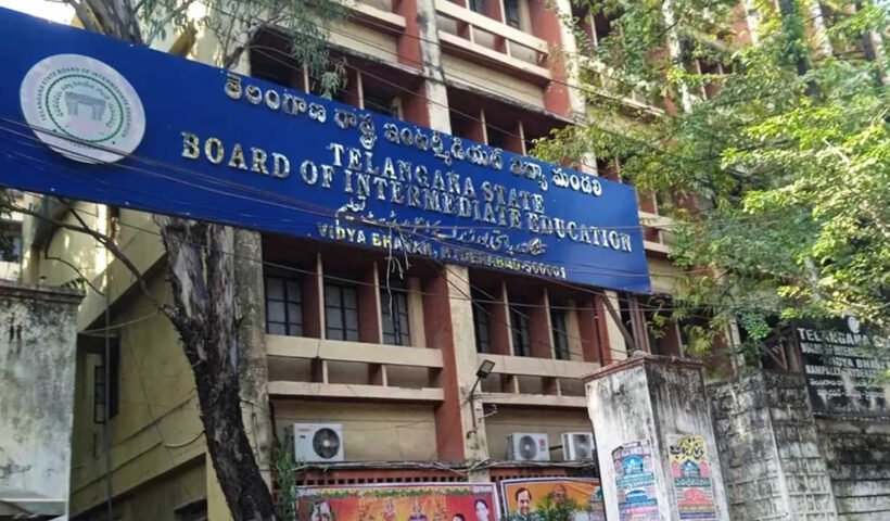 telangana intermediate exam time table 2026