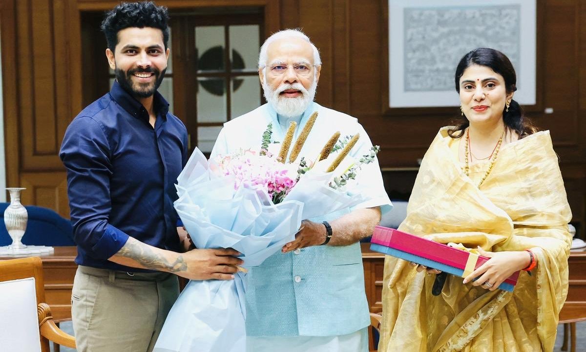 Ravindra Jadeja wife rivaba appointed as Gujarat minister