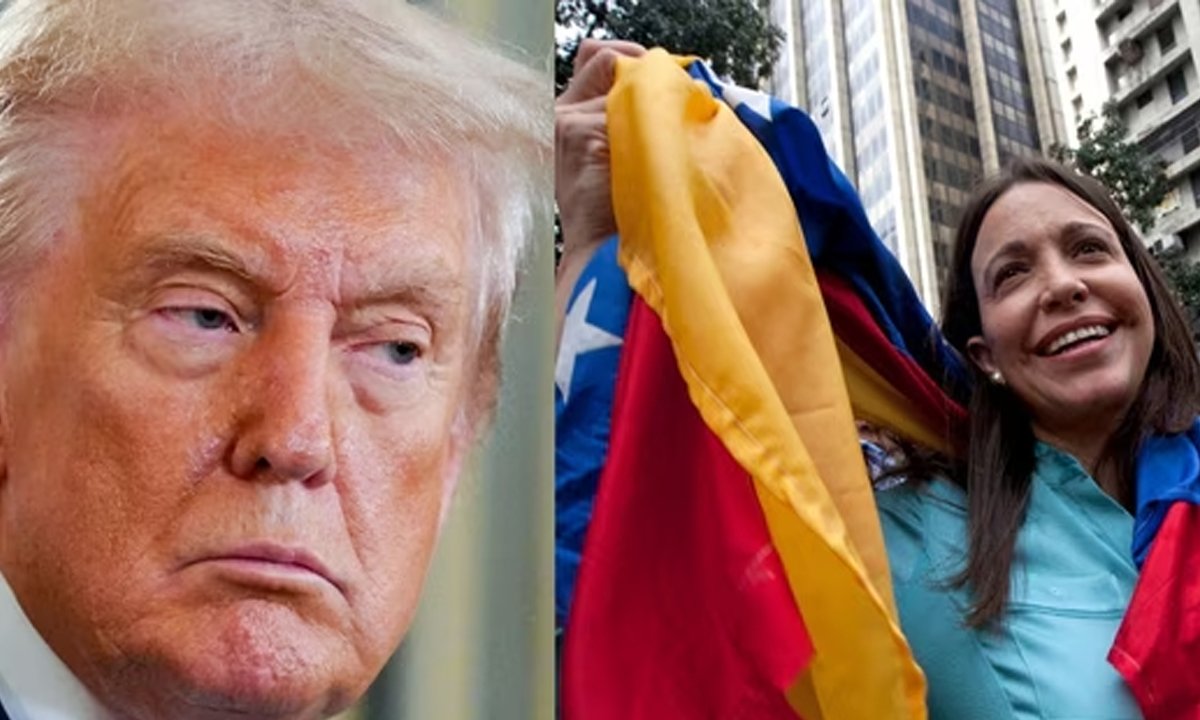 Venezuela woman maria corina Machado bags noble peace prize