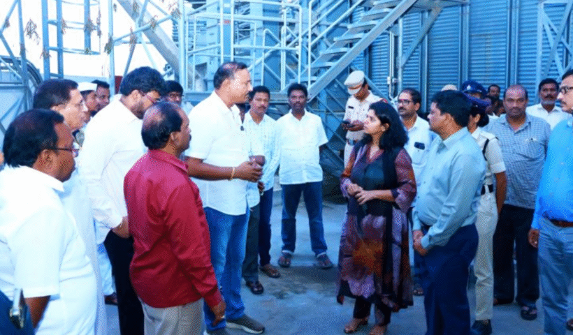 nalgonda collector ila tripathi orders rice millers