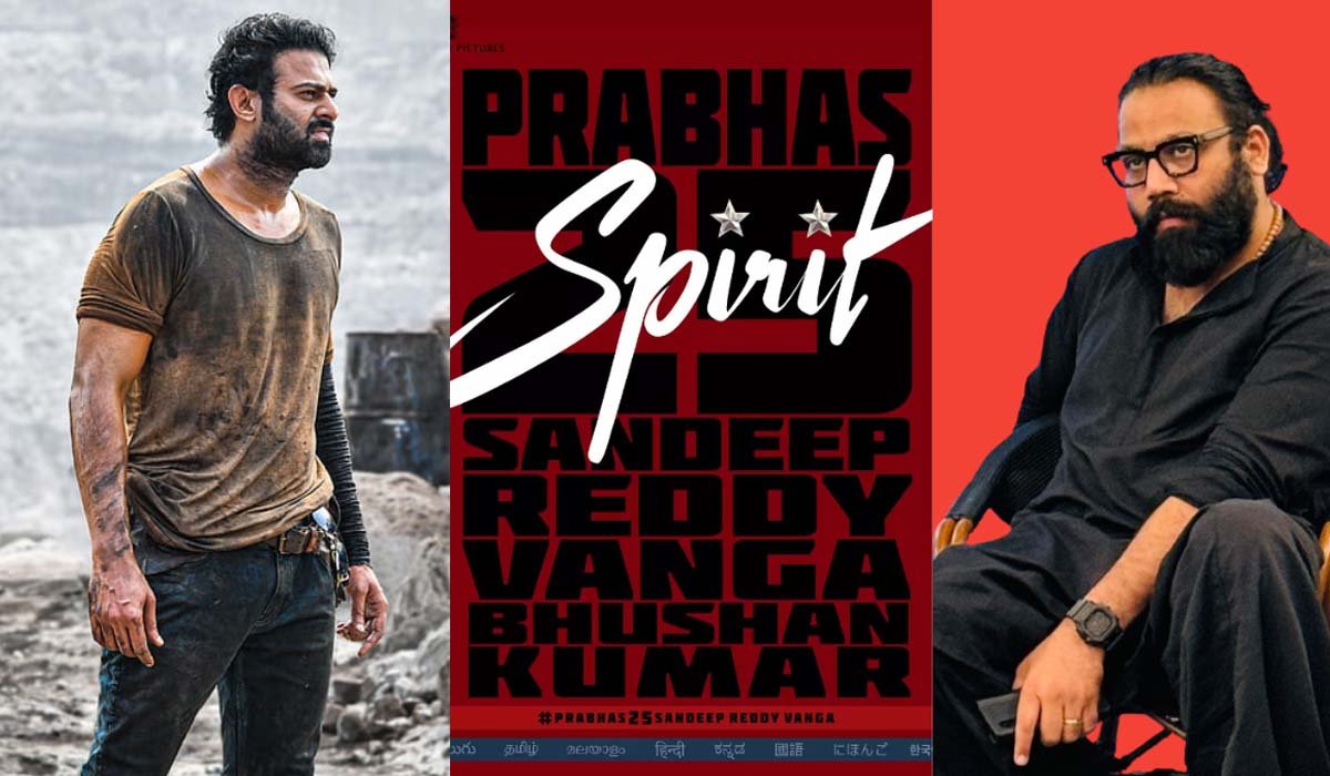 Sandeep Reddy vanga Spirit movie update