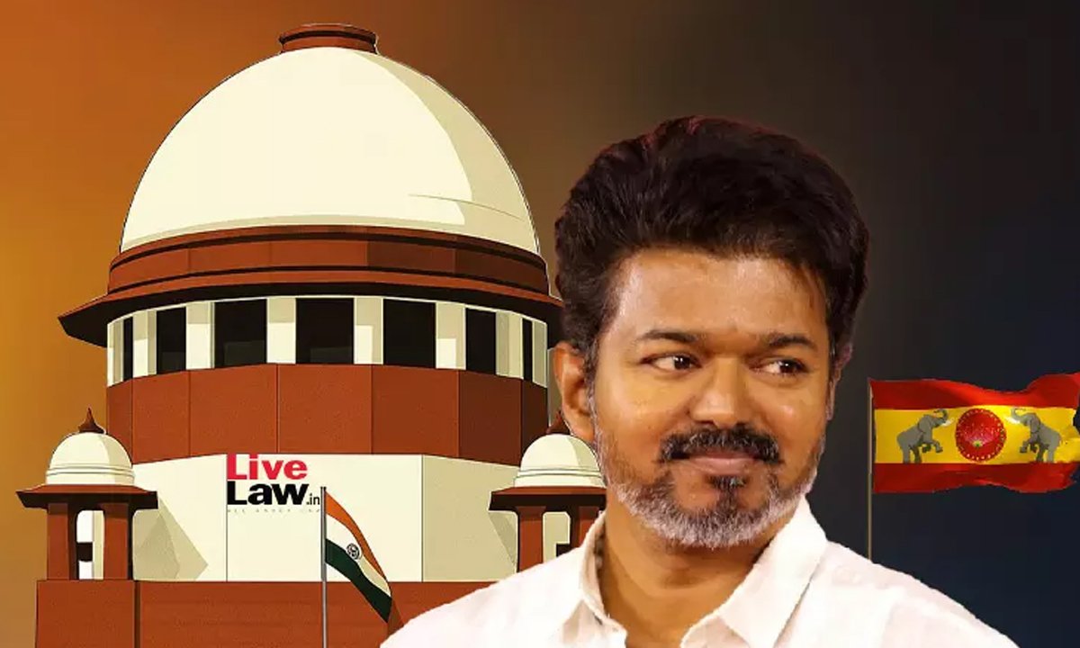 tvk chief Vijay files case in supreme court against sit