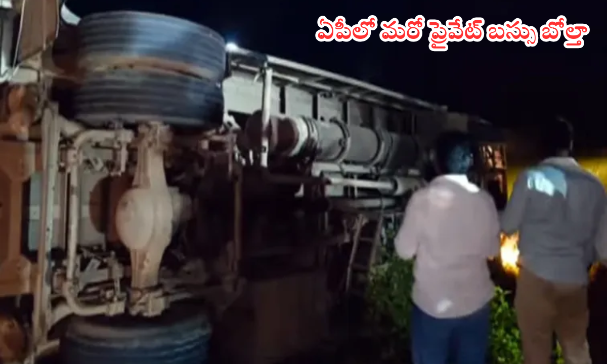 ap eluru lingapalem private bus accident