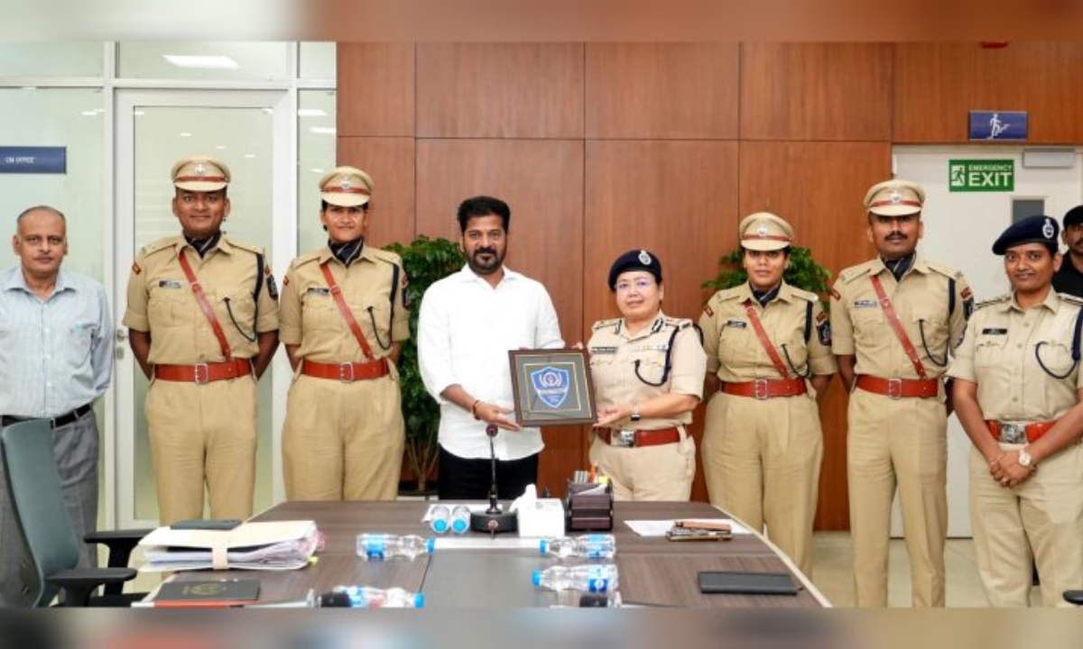 cm revanth reddy ips officers