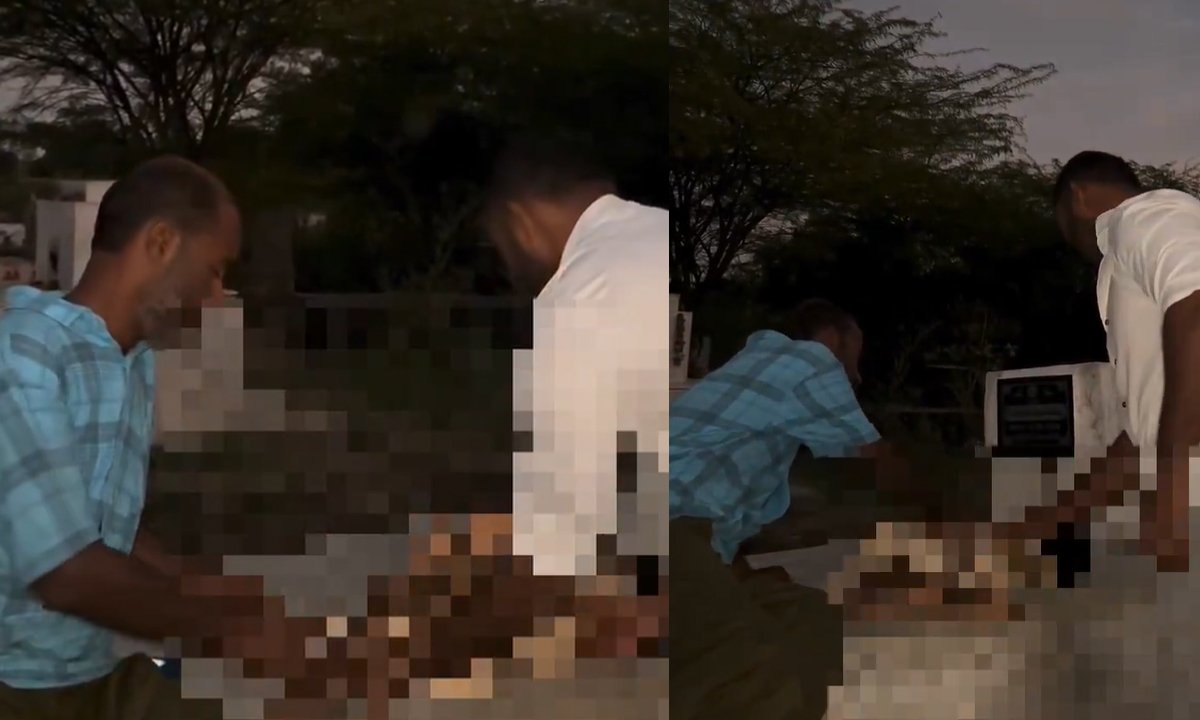 father cries for unable to perform last rites of his son
