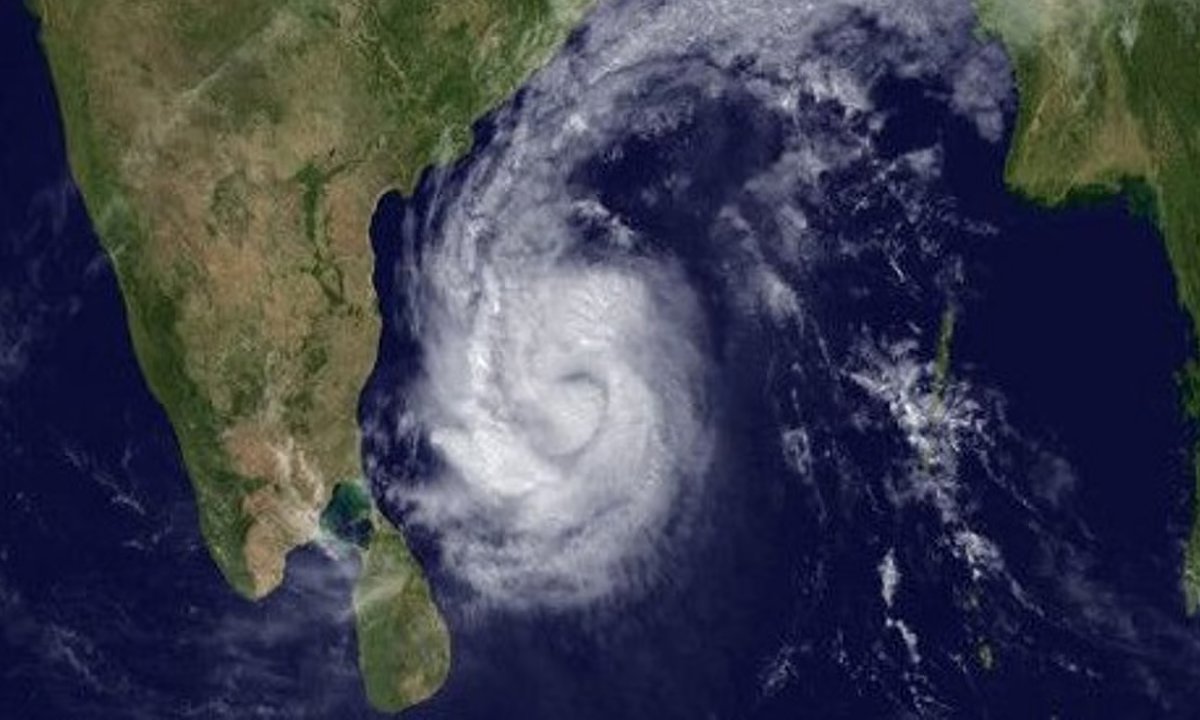 low pressure in bay of Bengal
