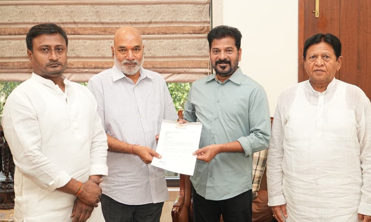 Eenadu md kiran invites cm revanth for ramoji foundation day celebrations