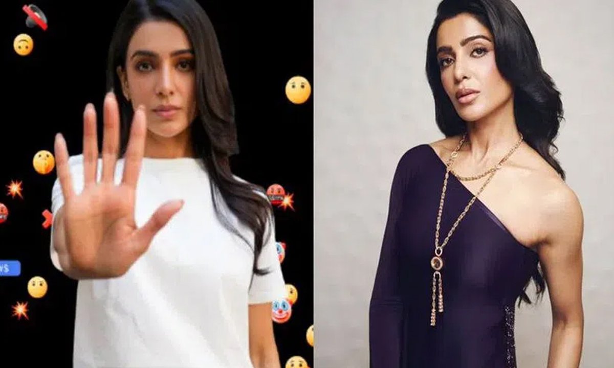 Samantha joins with united nations against online harassment