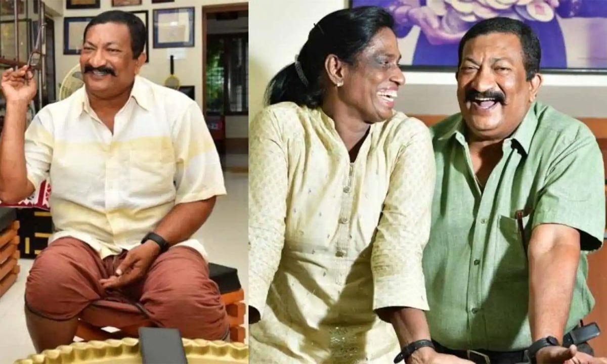 PT Usha Husband V.Sreenivasan Passes Away